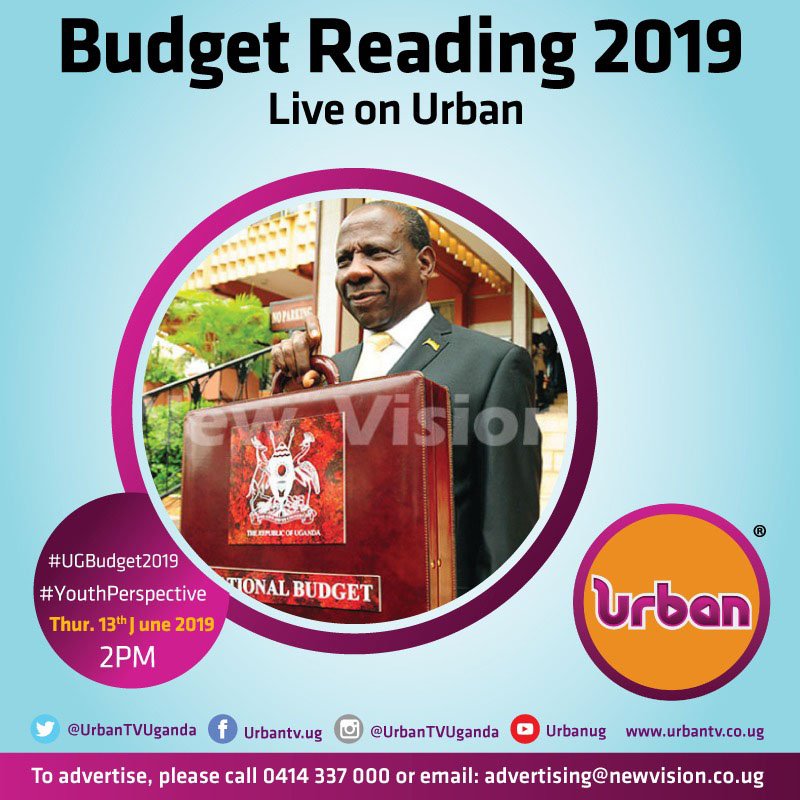 Live on Urban 2019/20 Budget 

#UGBudget2019  #YouthPerspective
