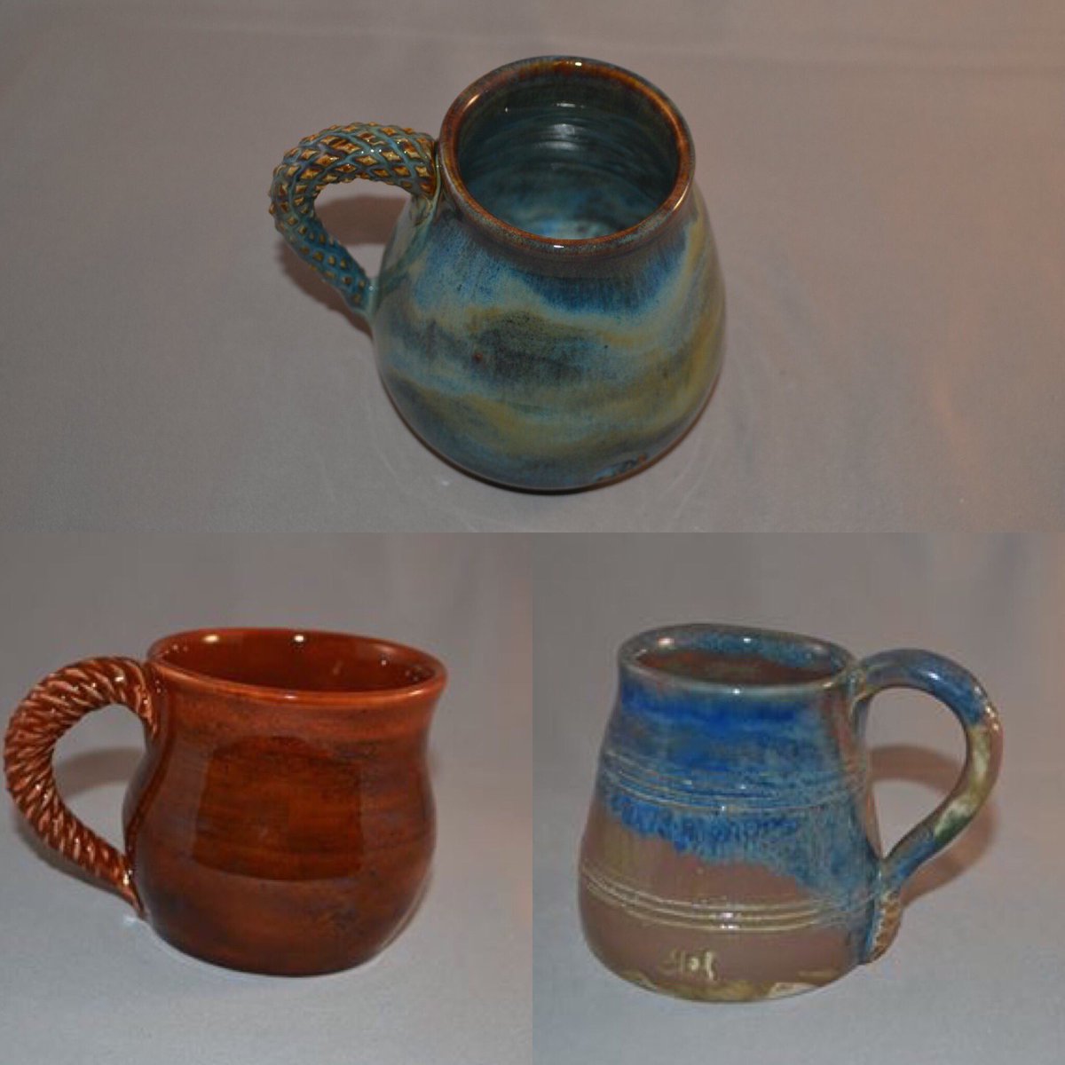 A truly unique father’s day gift idea? Try a hand crafted coffee mug from Jorge Armado Ceramics #afmopeningday2019 #june15 #capronpark #ceramics #fathersdaygifts #farmersmarket