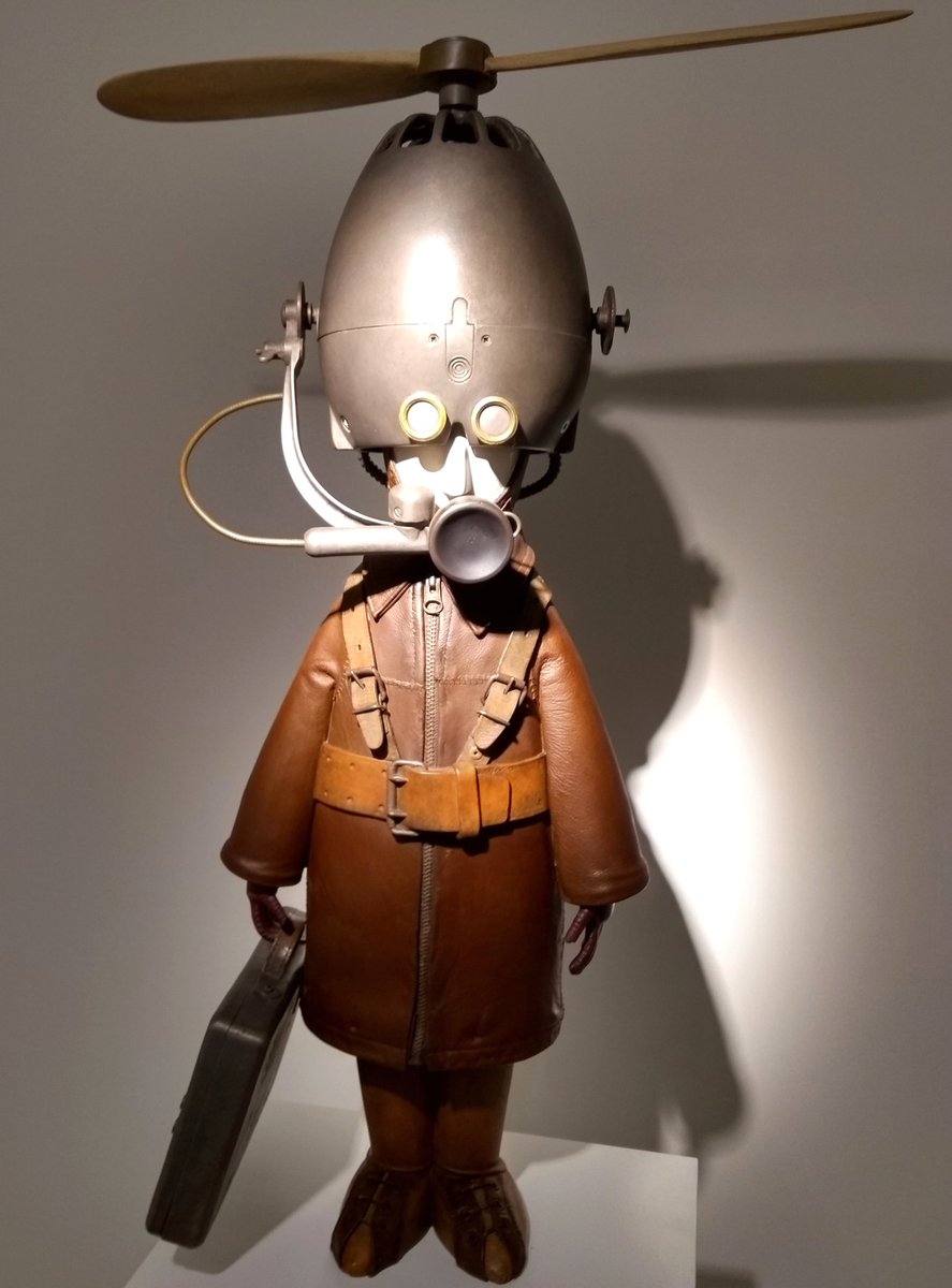 Saw lots of great quirky art in Belgium this week - from Bosch and Bruegel to retro-futuristic bronzes by Stéphane Halleux <a href="/absoluteartgal/">Absolute Art Gallery</a> #steampunk