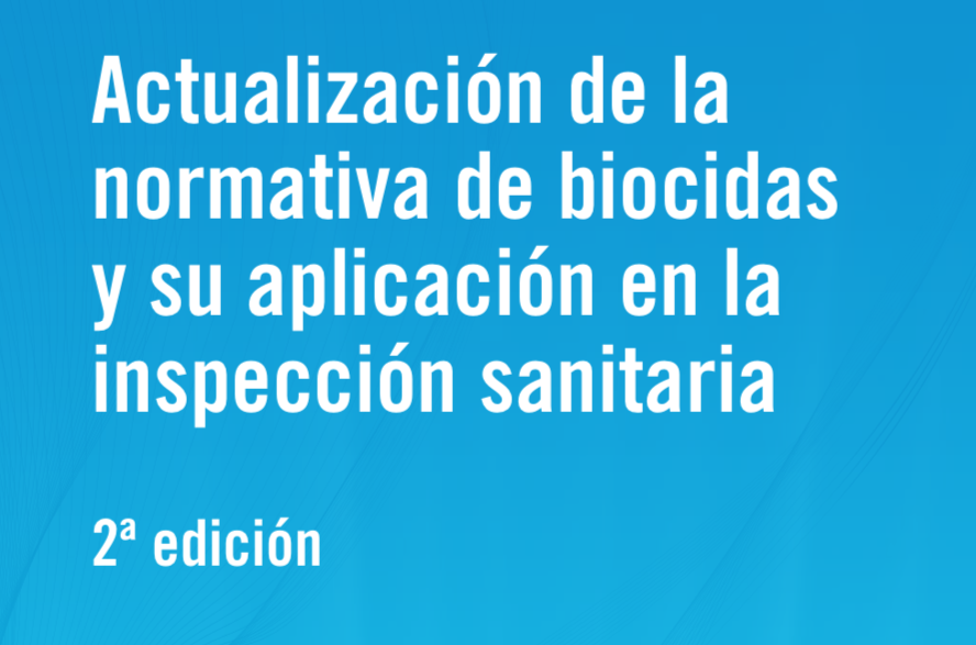 SesaTweet's tweet photo. Monografía sobre la «Actualización de la normativa de #biocidas y su aplicación en la inspección sanitaria» https://t.co/aKSUiwjVSj @SesaTweet #SESA #sanidadambiental https://t.co/zUp3fROCmY