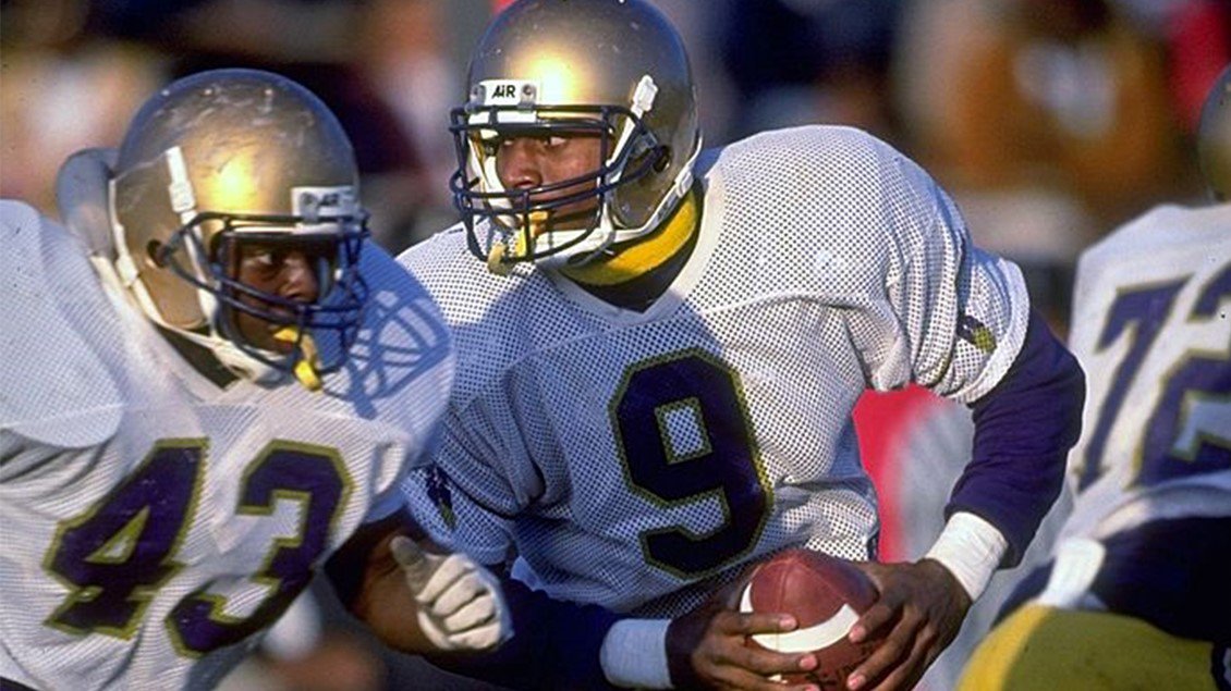 Steve McNair at Alcorn State University.