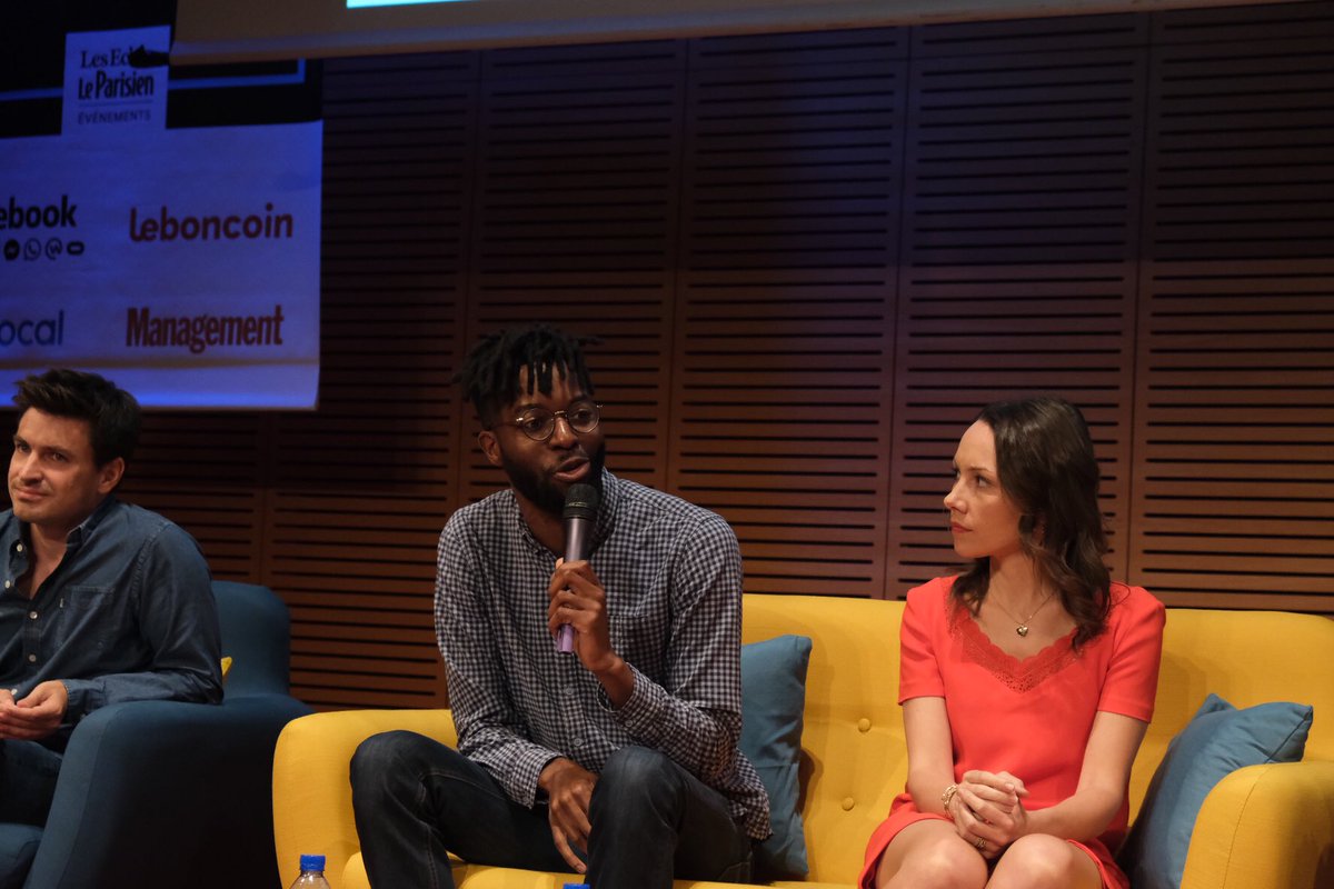 EntrepriseLELPE's tweet image. « Au début on a construit notre audience de façon organique car on n’avait pas de sous donc pas le choix ! Aujourd’hui, on fait des posts sponsorisés car au bout d’un moment tu atteins en organique ta limite. » Dikom Bakang-Tonje, co-fondateur @DearMuesli #SDE2019 #Lyon