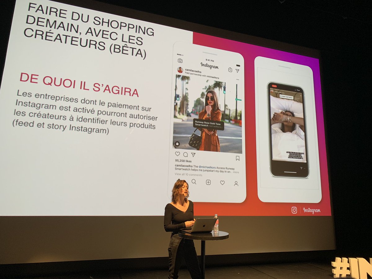 camillejourdain's tweet photo. #Instagram annonce une nouvelle fonctionnalité dédiée au #Shopping avec les #créateurs / #influenceurs.
Les marques peuvent les autoriser à identifier des produits dans leur feed et en story.
#InfluenthStories #InfluenceMarketing #Influenth #Reech #SocialMedia https://t.co/3SQIGevCMG