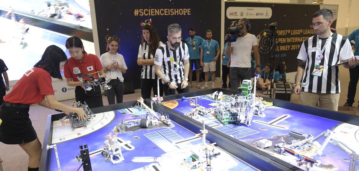 tunckuyucu's tweet photo. #ScienceIsHope #OpenInternationalTurkeyFLL https://t.co/DLkF3bnKBF