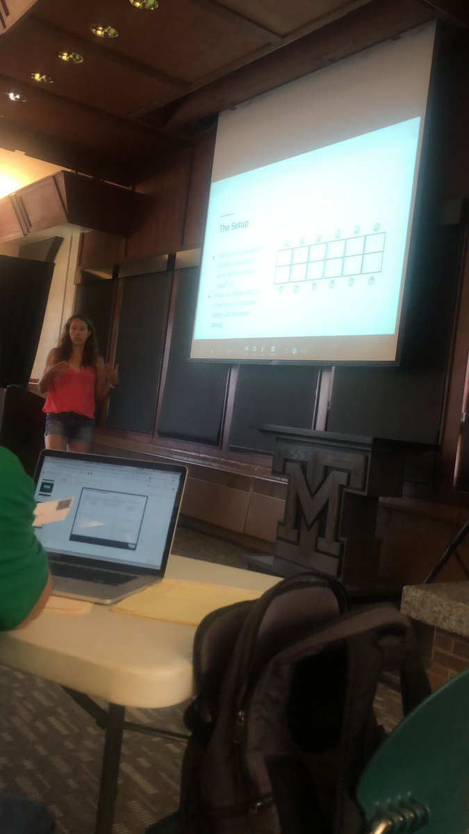 GlassonMatthew's tweet image. Speed dating...math style 😱 @Owen_Mary_J  #mctmmath #mcubed2019