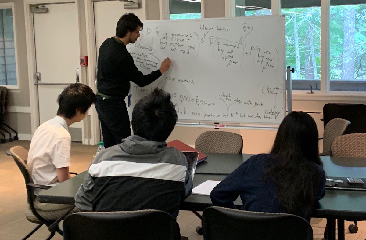 fabiogomezdiaz's tweet photo. RT from ComputerSociety: "RT amermathsoc: AMS Mathematics Research Communities (MRC) 2019 Week 2: Stochastic Spatial Models. For information about #AMSMRC19 visit https://t.co/q8ijRbO1jq. #AMSMembers https://t.co/CJJUmlJLoi"