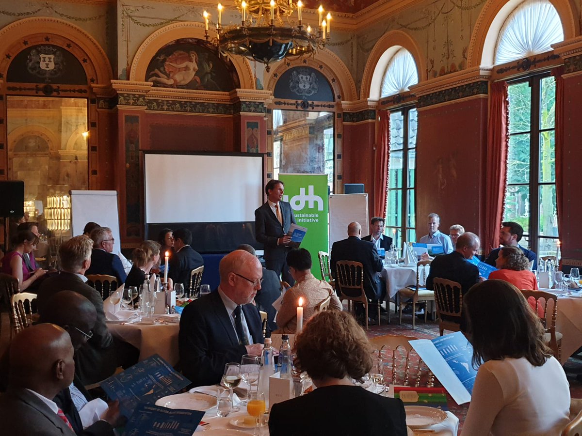 IDHTrade's tweet photo. "We need to change the discussion from '#deforestation is bad' to 'let's talk about the greater good." "It is not about the front runners, it's about the peloton." - We heard from stakeholders during our Urgency to Action Dinner. #ADPweek2019 #pledges2action https://t.co/QZCSZNpsys