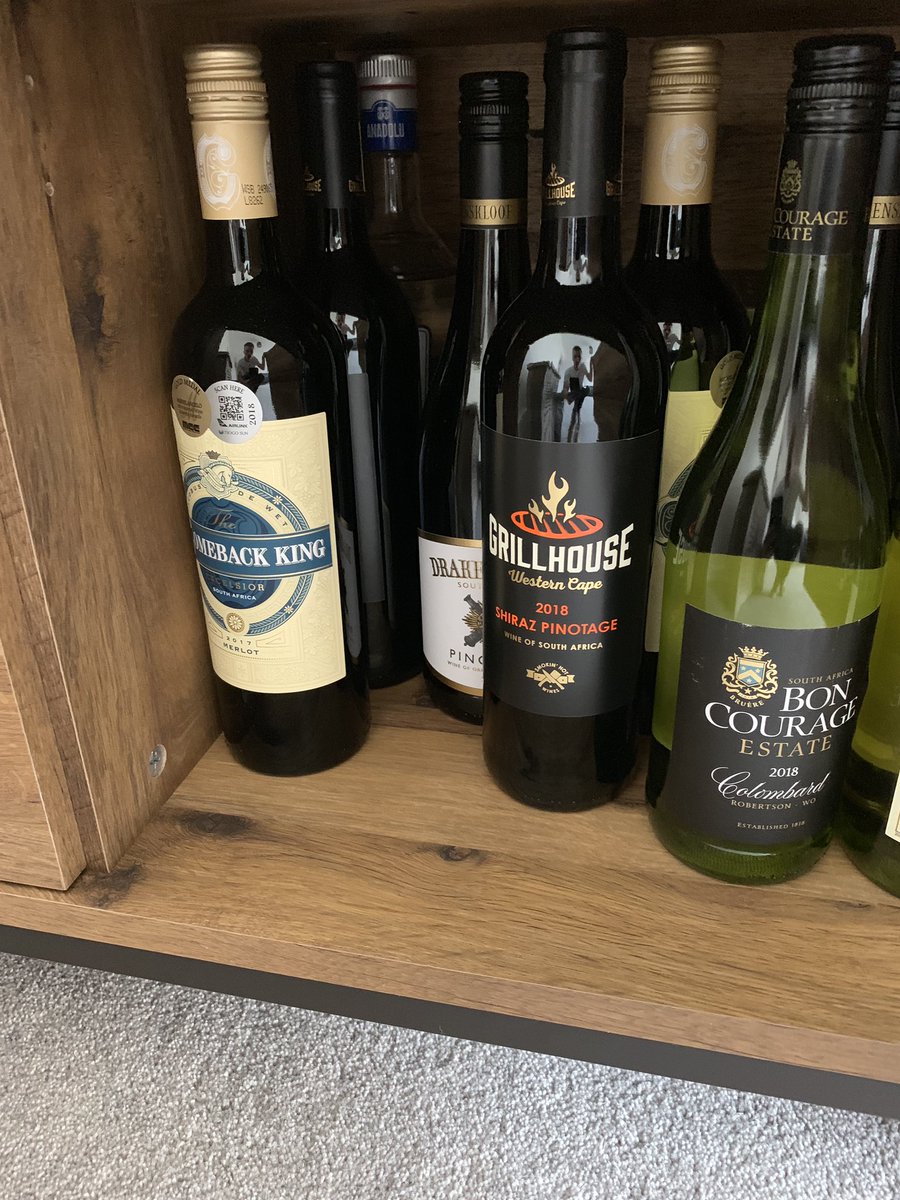 sammy_m_jay's tweet photo. When the wine fairy has come to save you from this no internet hell! #newbuildproblems https://t.co/BAjX9n6AjC