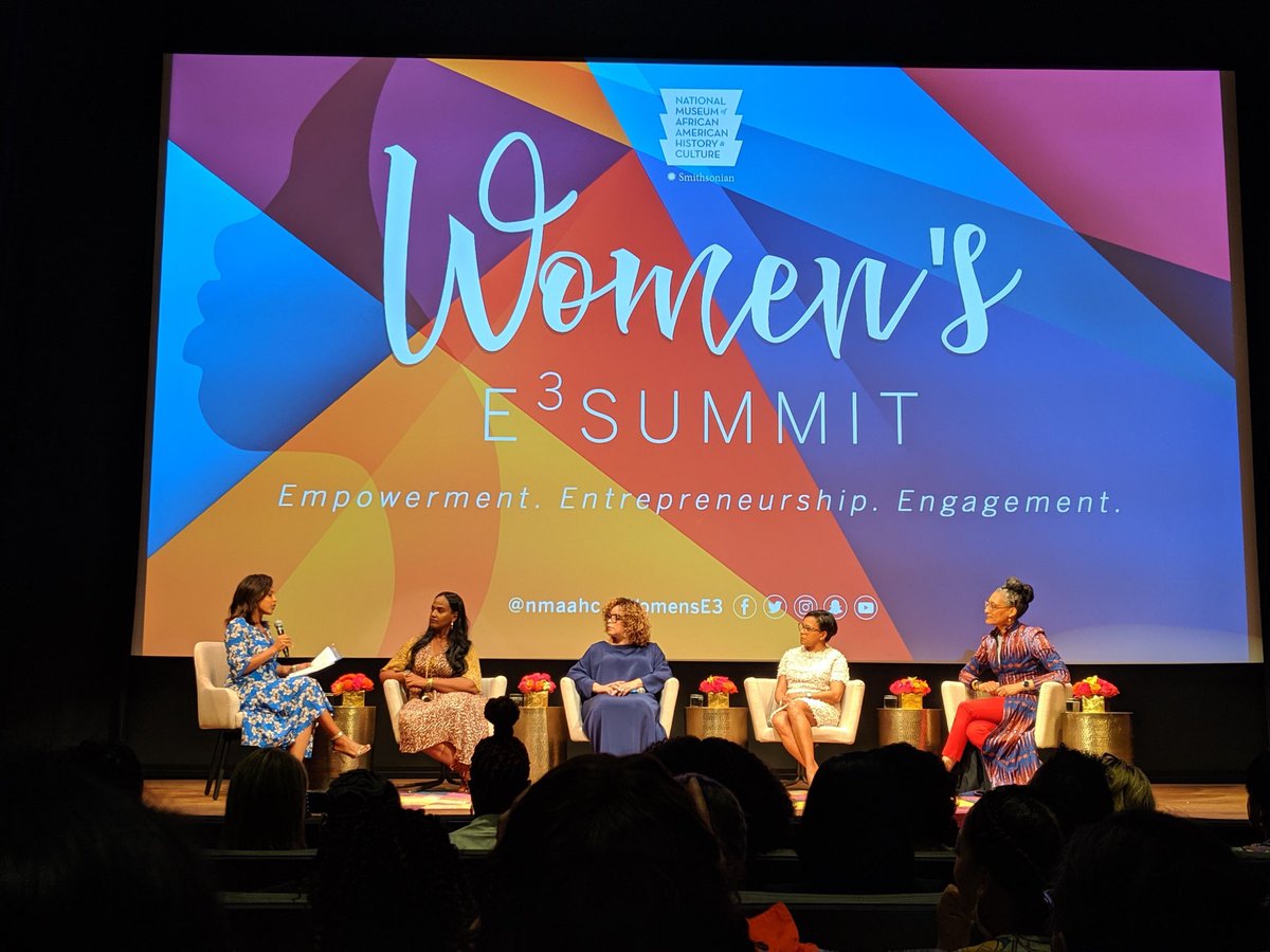 Thank you <a href="/NMAAHC/">Smithsonian’s NMAAHC</a> for hosting a powerful panel of black women <a href="/SheinelleJones/">Sheinelle Jones</a> <a href="/iamRuthECarter/">Ruth E Carter</a> <a href="/habersmasher/">ETHIOPIA</a> at the #WomensE3 summit