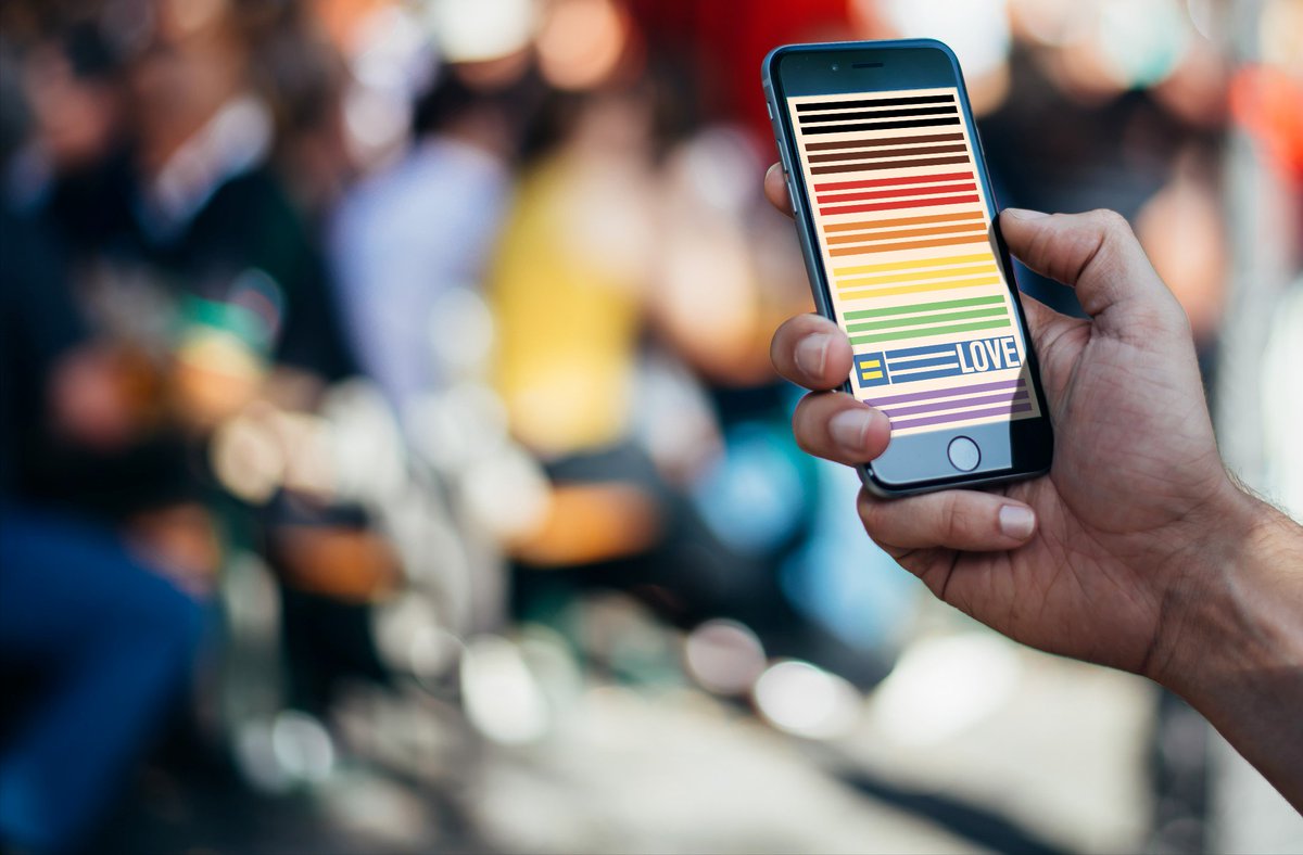 HRC's Pride 2019 cell phone background!