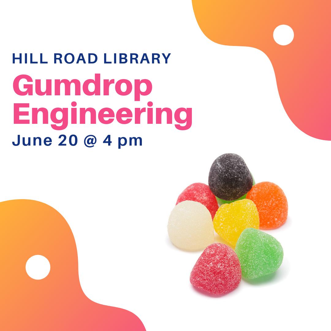 vencolibrary's tweet photo. Save the date!
Gumdrop engineering, the first STEAM event at #HillRoadLibrary is June 20. Swing by Hill Road Library to pick up a calendar of the fun kids events happening all summer long. https://t.co/pN4qLXzV9b