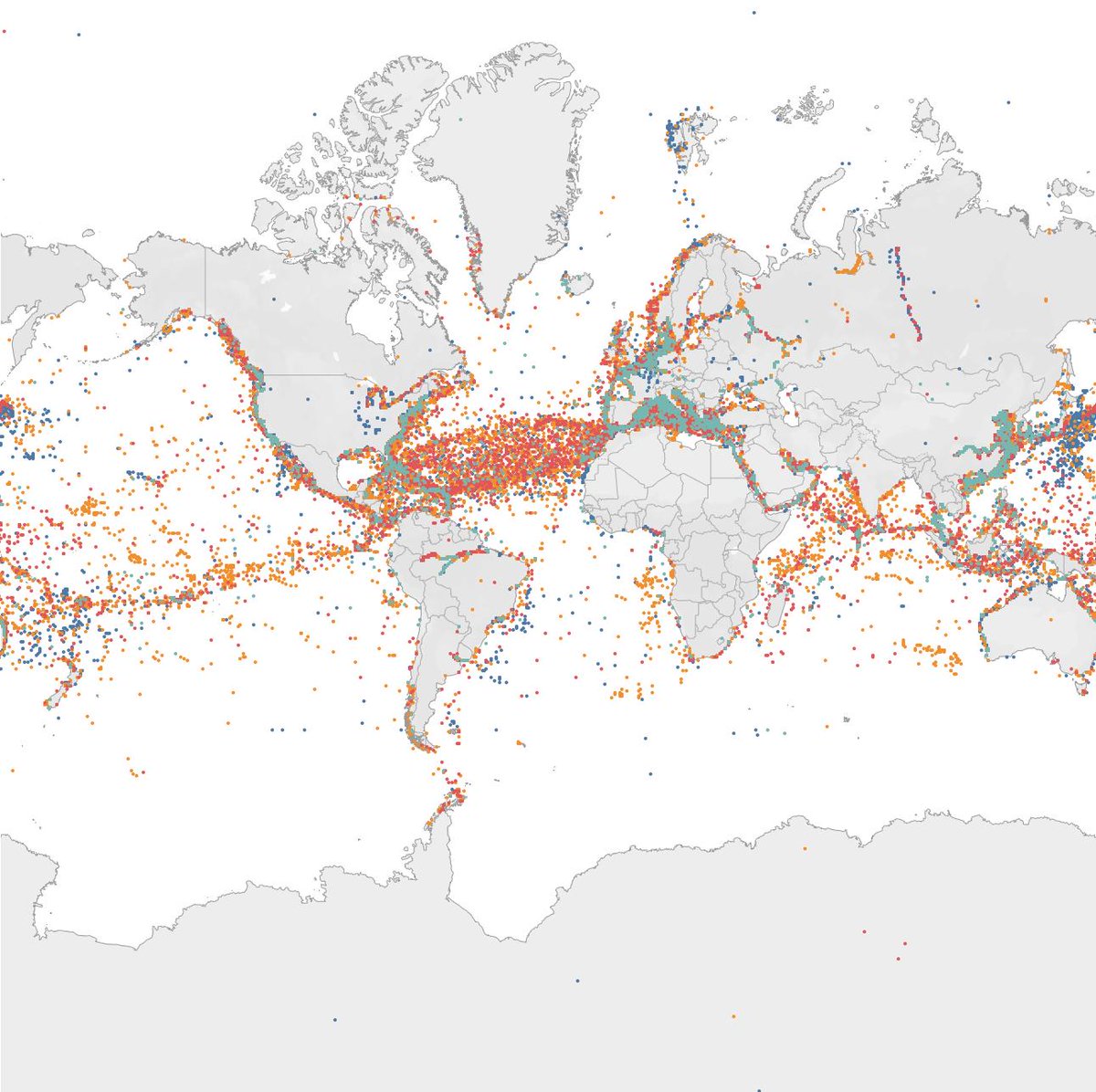 In an industry first, #TheSuperyachtMigrationReport will use data provided by <a href="/MarineTraffic/">MarineTraffic</a> to analyse #superyacht migratory trends, as well as exploring a variety of emerging superyacht economies. Get your copy the 21st of June here bit.ly/2Bmk6Ow 
#TheSuperyachtReport