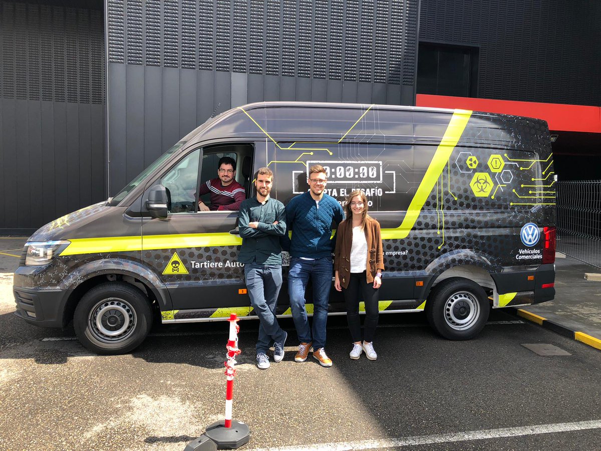 ¿Aceptas el desafío?

Demuestra que en tu empresa sois los mas rápidos para resolver el misterio de nuestro Escape Room.

Estas son las que ya han participado bit.ly/2MAeZlF

Si tú también quieres, descubre cómo hacerlo en bit.ly/2WGXrcy

#EscapeRoom #VwCrafter