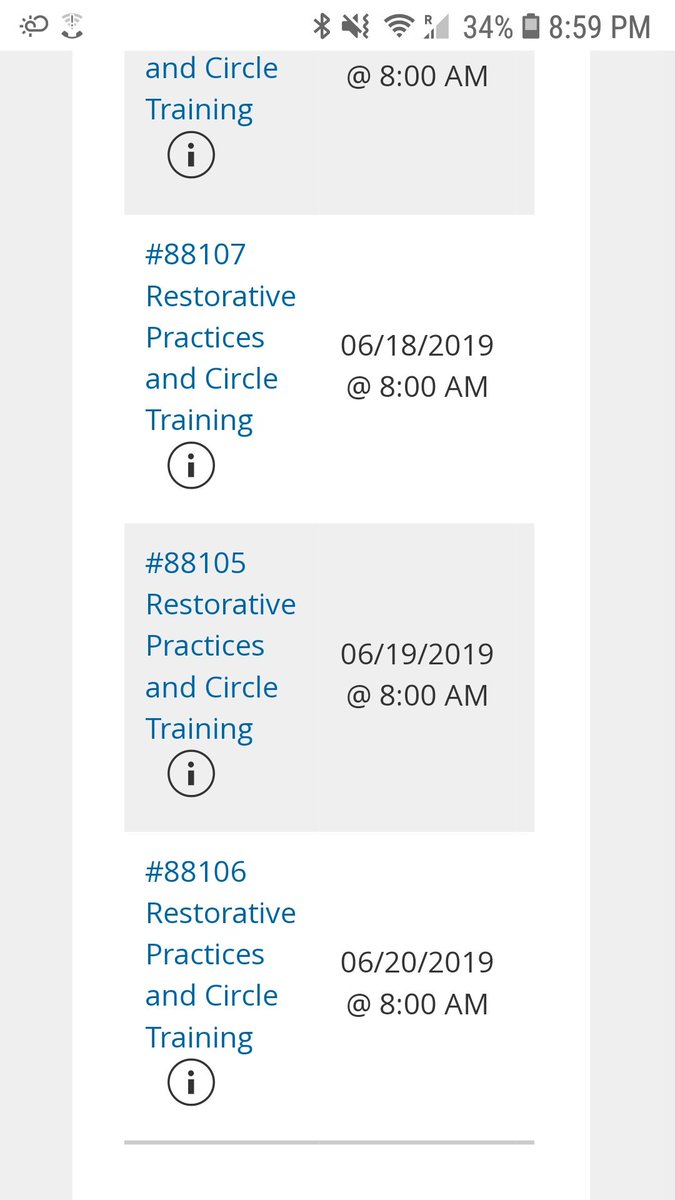 KellyMooreVCS's tweet photo. Excited to attend this training next week! It is not too late to sign up! #changethebehavior #restorativepractices 🙌🙌 https://t.co/albrw4QGXU