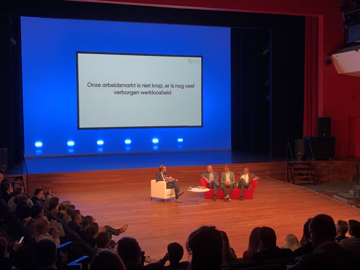 HRHorizon_'s tweet photo. Interessante stellingen tijdens het afsluitend debat van #HRHorizon2019, met @mathijsbouman, @laurenswaling en @TvOostenbruggen onder leiding van @Hoebink https://t.co/2EAgOltbbQ