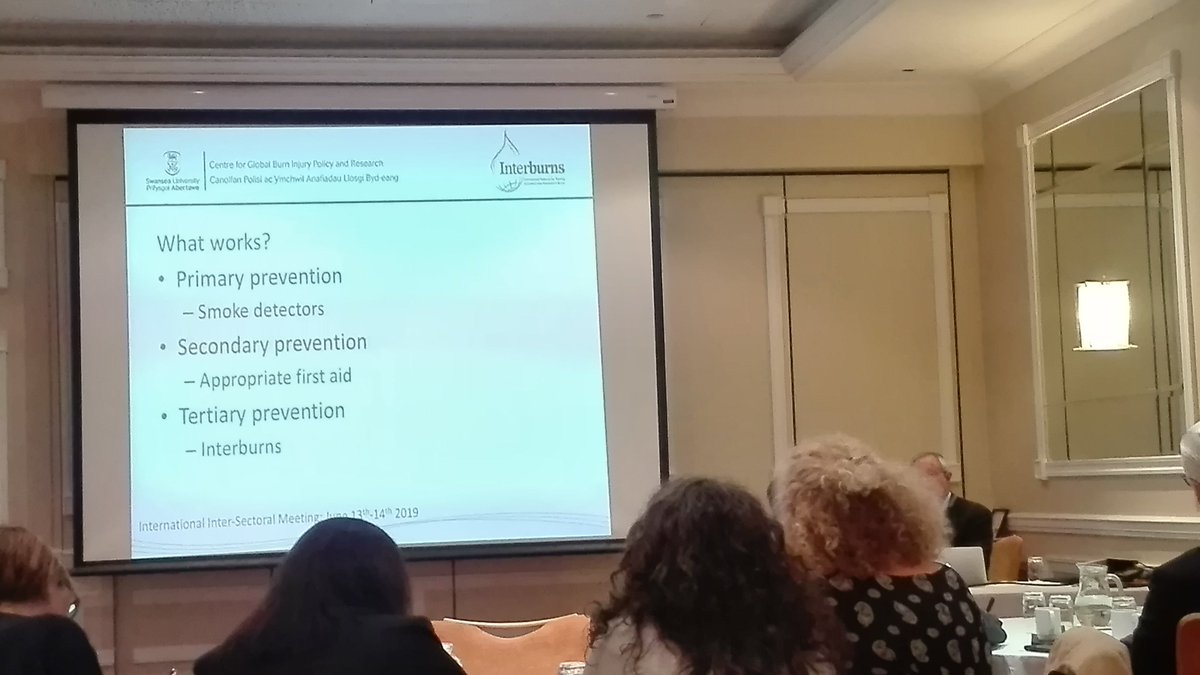 cgbipr's tweet photo. So many great presentations, all setting the scene for tomorrow discussing next steps in global burn care! Now looking at prevention in high vs low income countries - Mike Peck from @Ameriburn speaking. eg why smoke alarms aren't appropriate in LMICs! #burns #cgbipr #interburns https://t.co/xOyzcD2oSe