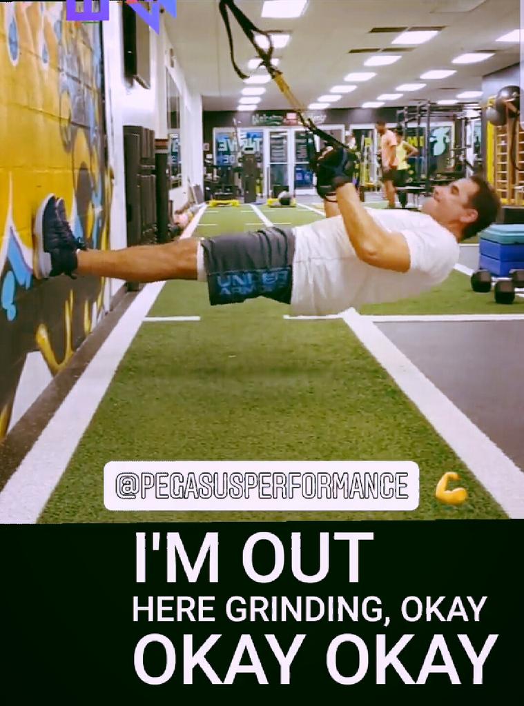 FNTrotta's tweet photo. No Days Off. @PegasusPerf  👊👊
#Lifewithoutregret #FitnessGoals https://t.co/tDIckwQYf2