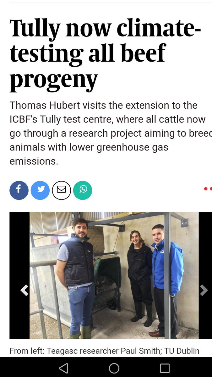 Paul Smith (@paulsmid94) on Twitter photo Many thanks to <a href="/tom_hubert/">Thomas Hubert 🐌</a> from <a href="/farmersjournal/">Irish Farmers Journal</a> for interviewing us on the <a href="/teagasc/">Teagasc</a> and <a href="/ucdagfood/">UCD School Ag & Food</a> project <a href="/RumenPredict/">RumenPredict</a> funded through <a href="/FACCE_ERAGAS/">FACCE ERA-GAS</a> taking place at Tully <a href="/HerdPlus/">ICBF</a> on #methane emissions and the rumen microbiome: farmersjournal.ie/tully-now-clim… Many thanks to <a href="/tom_hubert/">Thomas Hubert 🐌</a> from <a href="/farmersjournal/">Irish Farmers Journal</a> for interviewing us on the <a href="/teagasc/">Teagasc</a> and <a href="/ucdagfood/">UCD School Ag & Food</a> project <a href="/RumenPredict/">RumenPredict</a> funded through <a href="/FACCE_ERAGAS/">FACCE ERA-GAS</a> taking place at Tully <a href="/HerdPlus/">ICBF</a> on #methane emissions and the rumen microbiome: farmersjournal.ie/tully-now-clim…