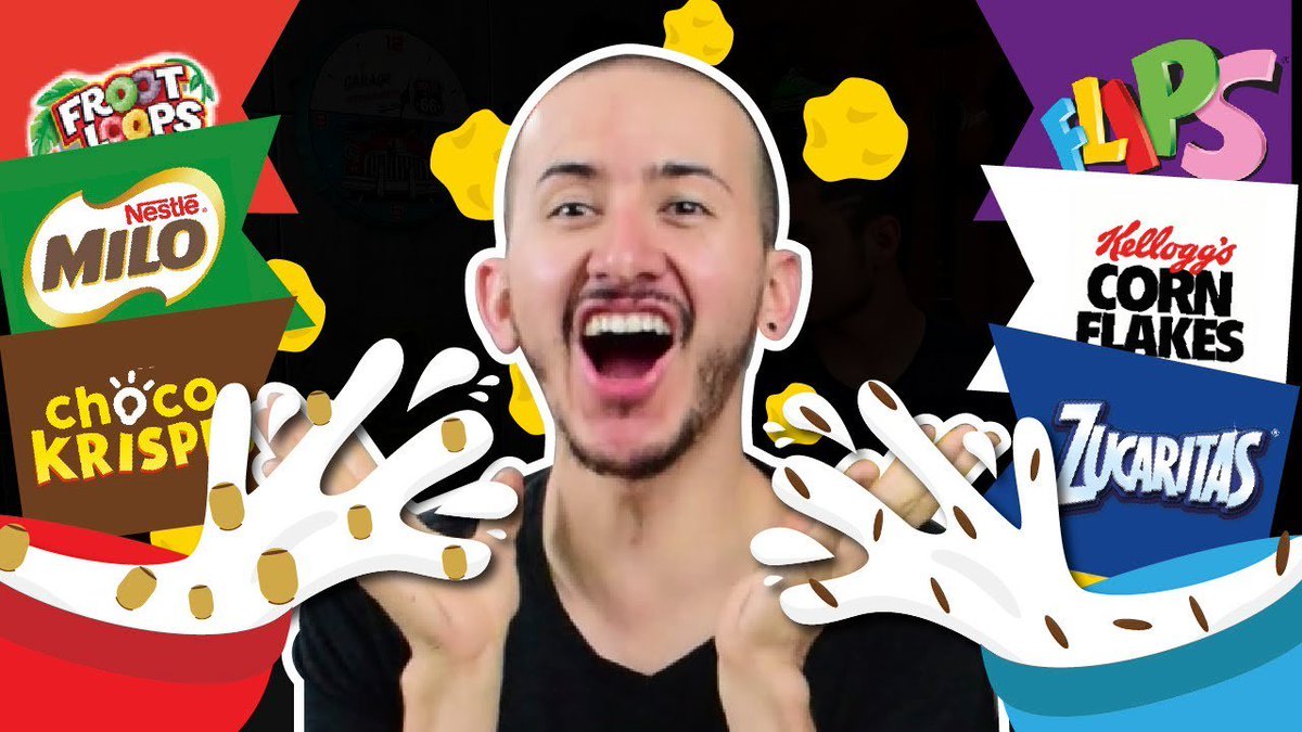 SebasMaYe's tweet image. Grandes noticias!! Hoy hay nuevo video en el canal de Youtube de AGENTES DEMENTES y probaremos cereales!! Mientras tanto... ¿Cuál es su cereal favorito?