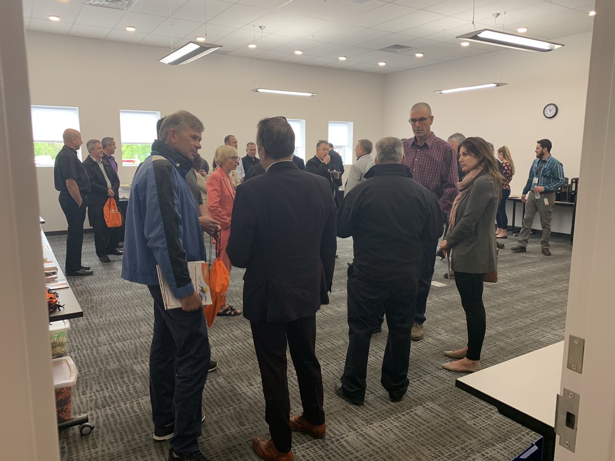 IHSAnews's tweet photo. People are arriving at the @IHSAnews IHSAnews grand opening of our #Ottawa Skills Development Centre.  #worksafeforlife https://t.co/MJuUbAiFCP