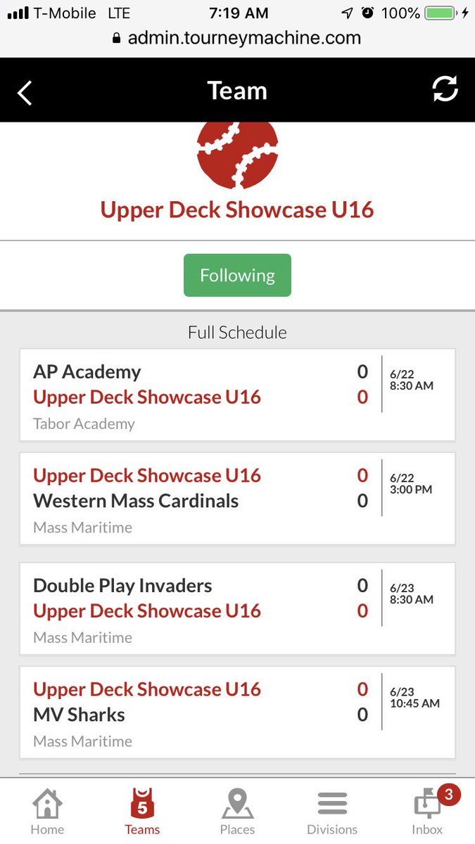 UDShowcases's tweet photo. Our 16U team (2021)will be playing in the 6th Annual New England College Showcase Tournament June 22-24. Come check them out. Lots of talent on this team. #UDONTHEMOVE @PBRNewEngland @Upperdeck401 @DeckU16 https://t.co/hYadLzYSYL