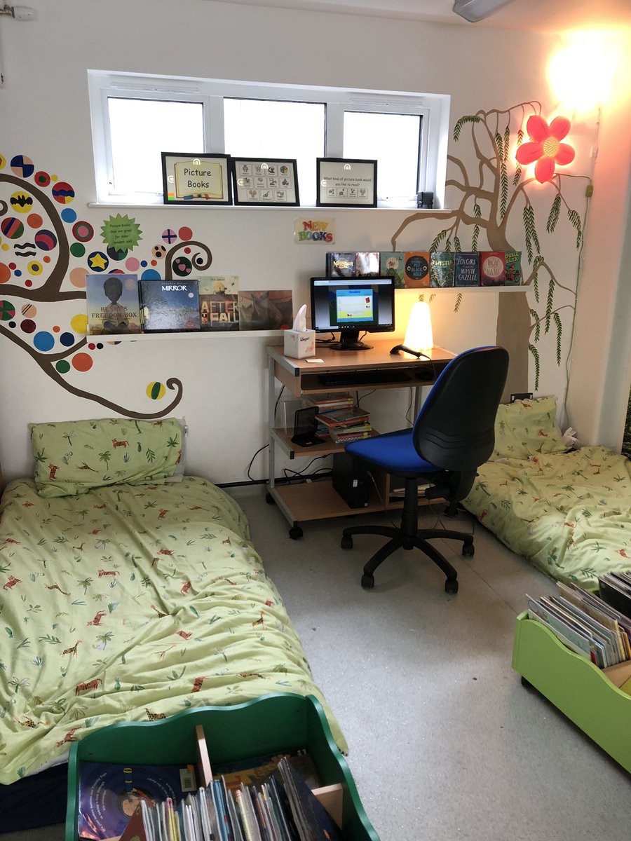 MrsHgrps's tweet image. Nearly there with our library now, a few shelves left to go up 😊