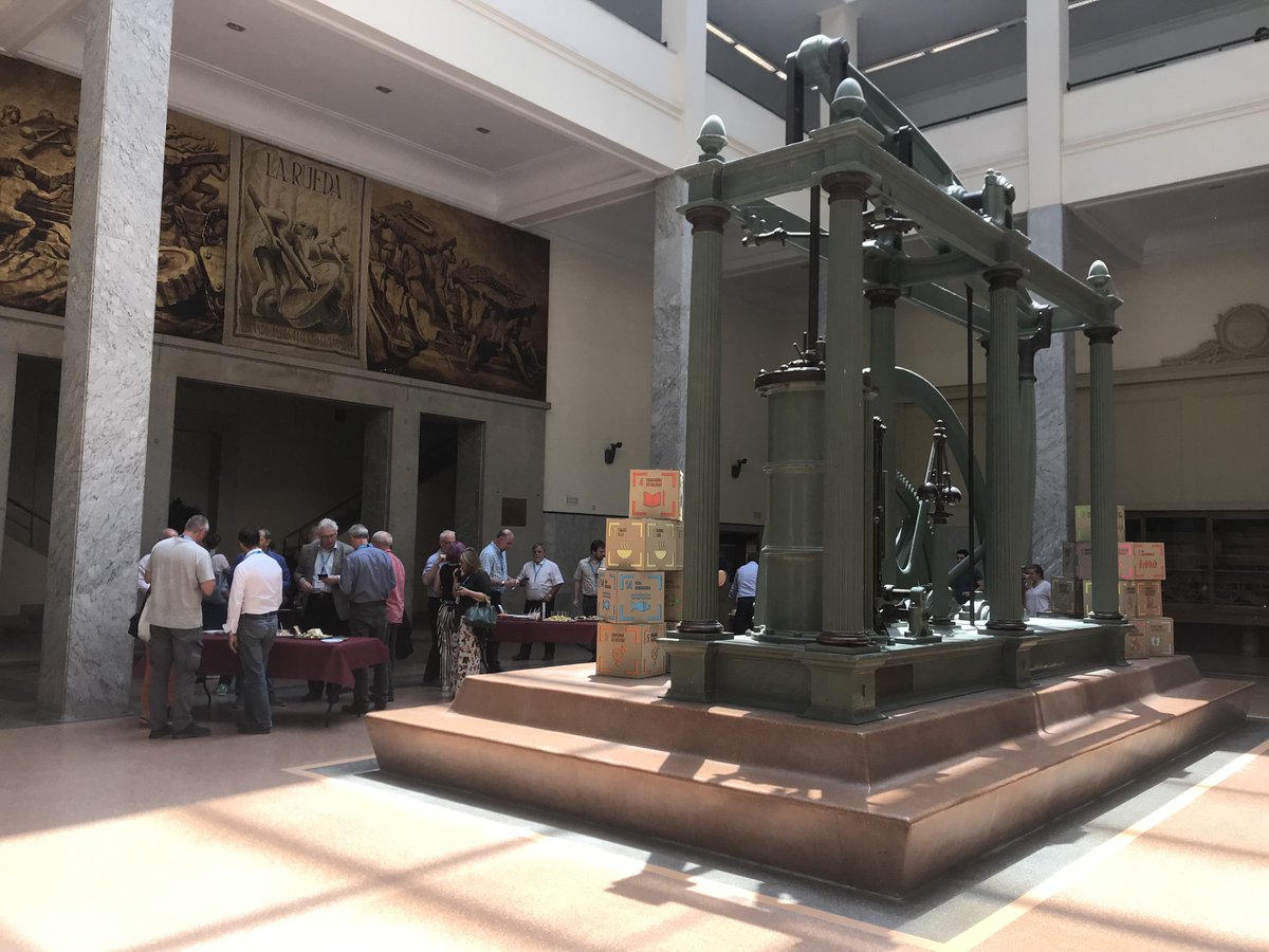 lapalmaresearch's tweet photo. Great discussions at the #H2020 #robominers kick-off at @La_UPM, Madrid ! We are having a short break then continue with #robotics #geology #rawmaterials https://t.co/DnqbHe6GAg
