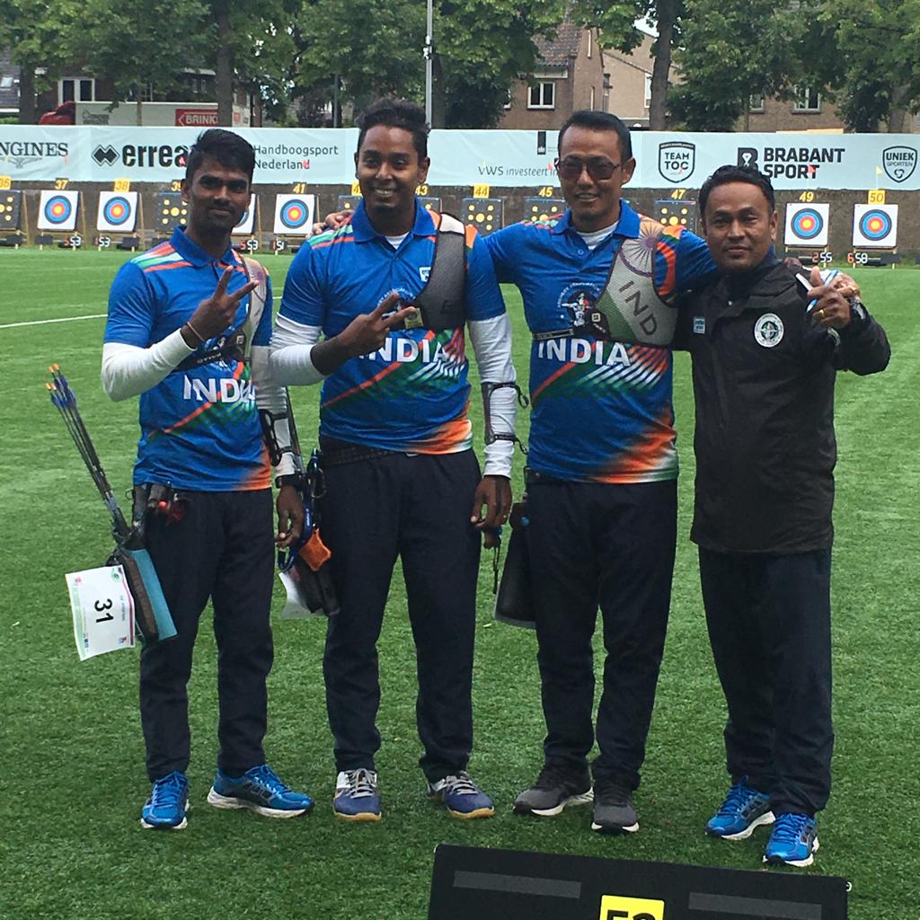 This is the 2nd time ever when 🇮🇳 #Recurve Men Team reached to finals. Last time, Indian team comprising of #TarundeepRai, #JayantaTalukdar, Robin Hansda and Gautam won 🥈 in World Championship- #Madrid in 2005. Tarundeep is the common archer in both the events.
@ntpclimited