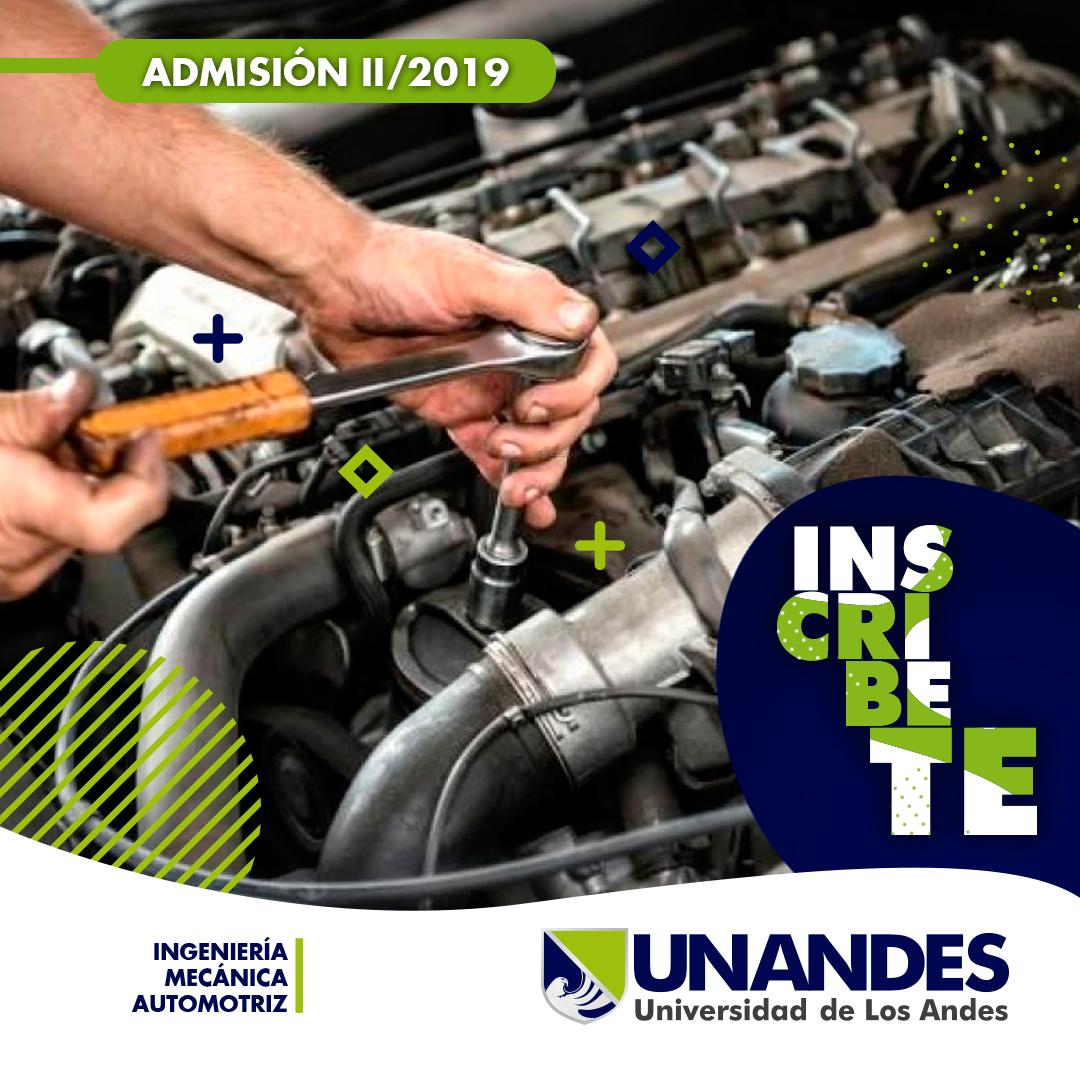 UNANDES's tweet photo. ¡Haz correr la voz! 
⚠⚠ Están abiertas las inscripciones para la segunda admisión 2019 en la carrera de: ⚠⚠
☑ Ingeniería en Mecánica Automotriz

#UniversidadUnandes
#MecánicaAutomotriz
#Mecánica
#UNANDES https://t.co/zn2TRm1CjG