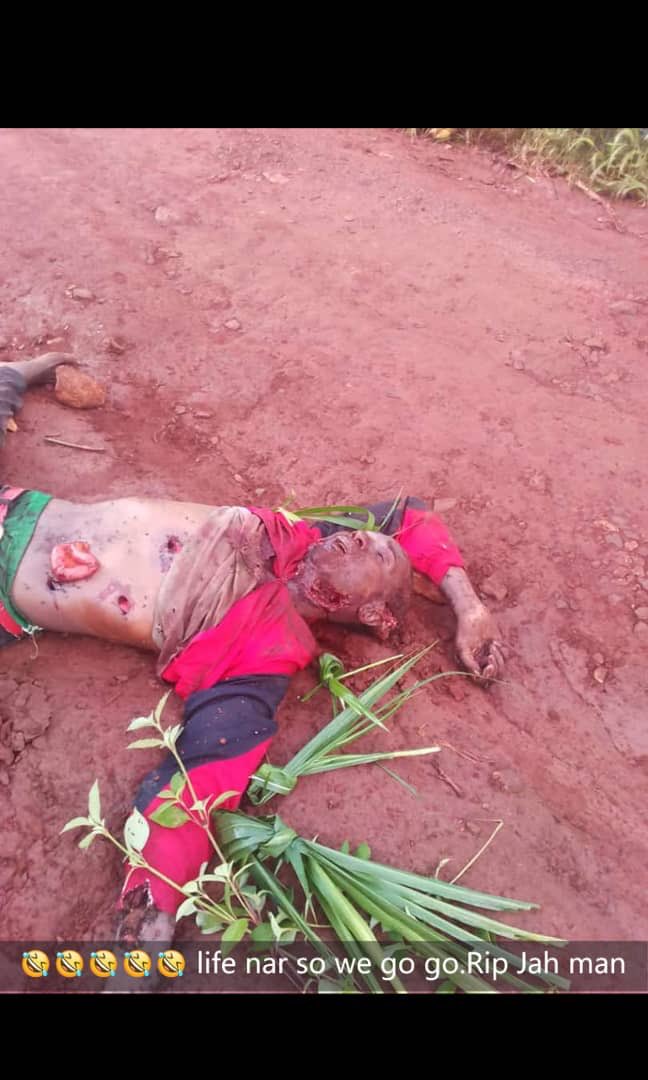 cheah1812's tweet photo. ⁦@EmmanuelMacron⁩ accomplice and accessory to murder in Southern Cameroons. These young men deserve a life just like you and your privilege white people of France. Stop the genocide @France24 https://t.co/mLw0KTmvkl