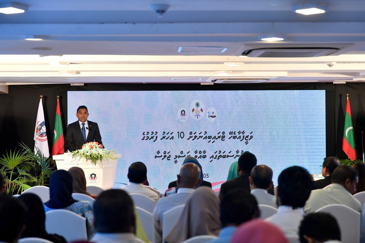 sightnsound_mv's tweet image. 10th Anniversary Function Of Employment Tribunal. 
#Sound #Lighting #LEDVideoDisplay 

Contact: (960) 333 9896
Email: hello@sightnsound.mv