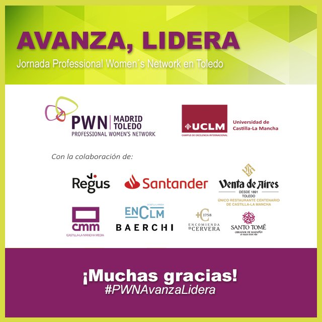 El martes reunimos a 200 personas para dar la bienvenida a <a href="/PwnToledo/">PWN Toledo</a> ¡No podemos estar más contentas! Muchas gracias a los colaboradores por hacerlo posible ♥️<a href="/uclm_es/">Universidad de Castilla-La Mancha</a> <a href="/RegusToledo/">Regus Toledo</a> <a href="/santander_es/">Santander España</a> <a href="/Venta_de_Aires/">Venta_de_Aires</a> <a href="/CMM_es/">Castilla-La Mancha Media</a> <a href="/Baerchi_es/">Baerchi_1972</a> <a href="/Enclmdiario/">encastillalamancha</a> Encomienda de Cervera y Santo Tomé