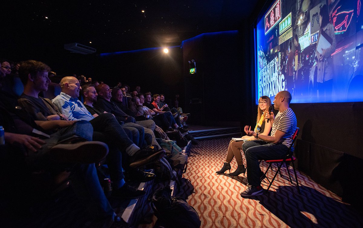 HermitFilms's tweet photo. What a great night at the UK premiere @ThePCCLondon of Prayers to the Gods of Guerrilla Filmmaking! The audience described the #documentary as "Funny and insightful" an "Emotional Rollercoaster” and “An intimate portrayal of a dreamer”. 1/2 https://t.co/VL1RRXeMxZ