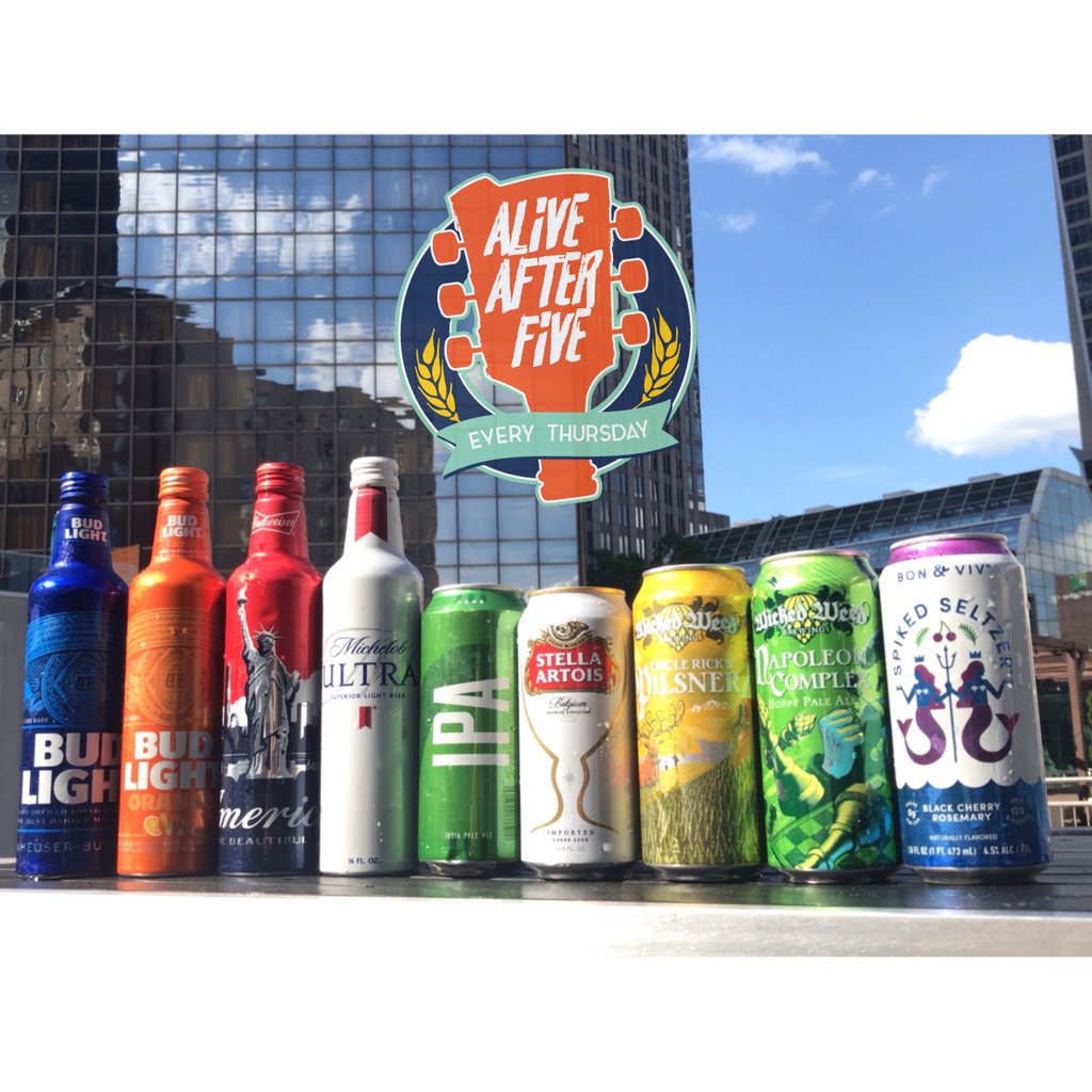 AliveAfter5's tweet photo. If you've already got that 5 o'clock after work feeling we have the plan for you! Ice cold beer and live music from the Fifth Divine starting at 5pm tonight! https://t.co/xhx32VppKQ