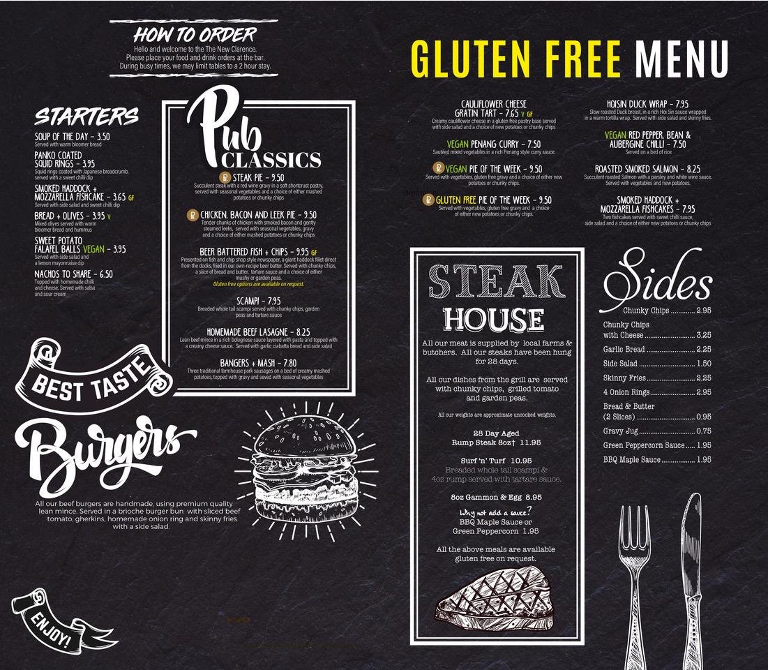 We are open for food today! Food served until 7.30pm