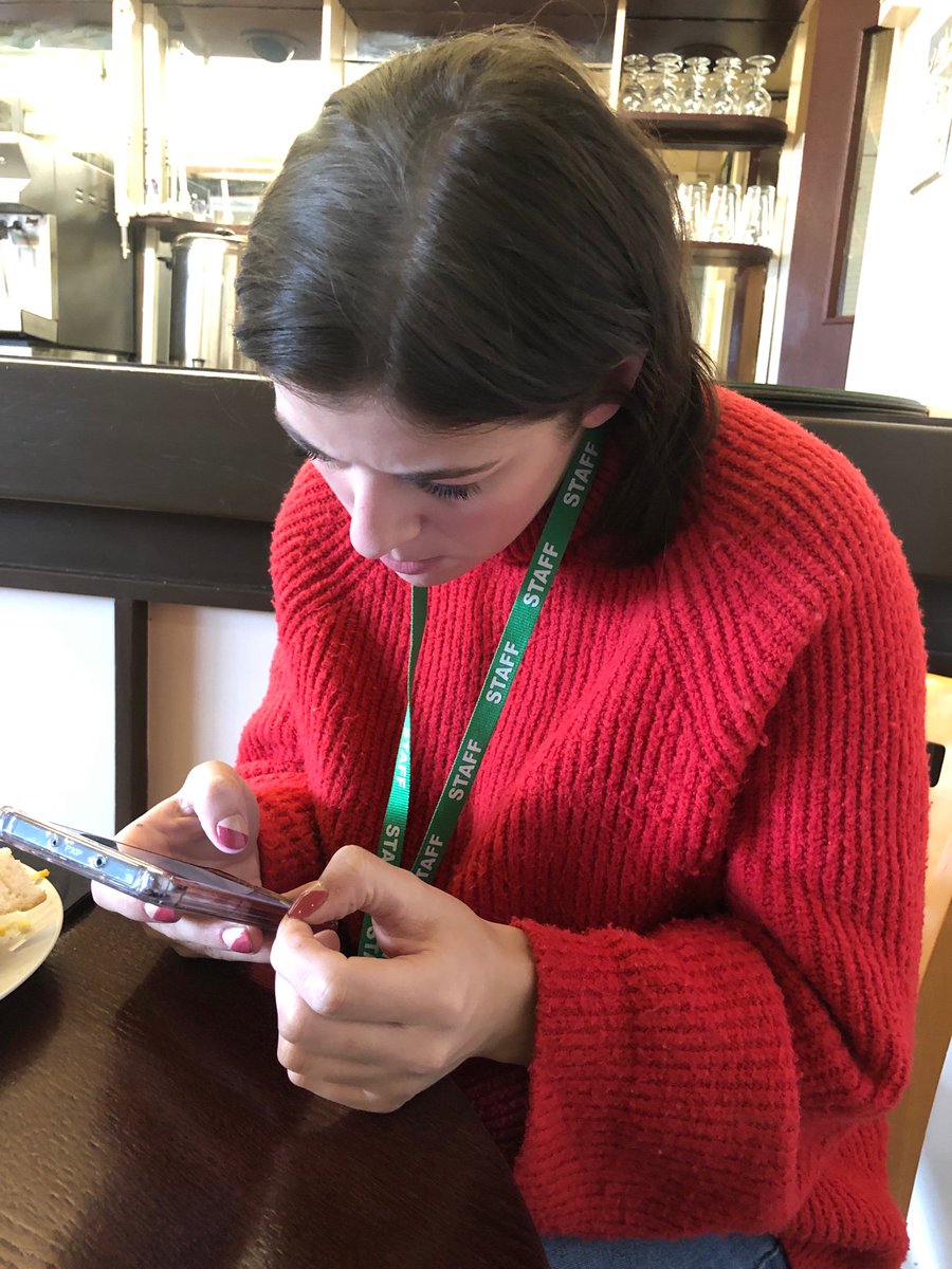 MrsDutts's tweet photo. My lunch date using her lunch time to read more and more about her writing moderation! @TyrerMiss is such a committed, hard working teacher 💕💕💕💕 #soproud #givingeverything ✏️ https://t.co/4YsPg4TbLa