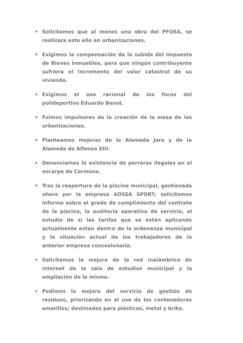 ParticipaCarmo's tweet photo. #ResumenParticipa2015_19 (3) Durante este mandato municipal hemos intentado hacer una política constructiva, pensado siempre en la justicia social y el bienestar de la ciudadanía de Carmona. https://t.co/4WgAfIlrfE