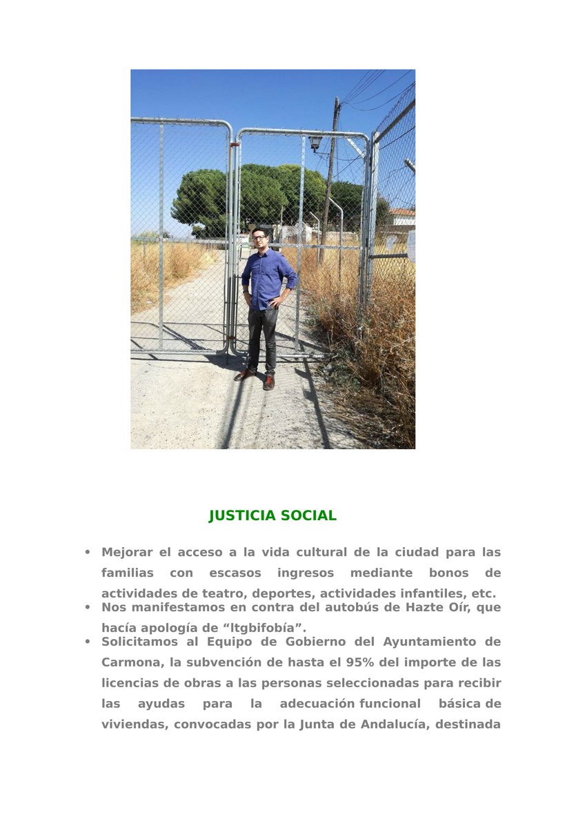 ParticipaCarmo's tweet photo. #ResumenParticipa2015_19 (3) Durante este mandato municipal hemos intentado hacer una política constructiva, pensado siempre en la justicia social y el bienestar de la ciudadanía de Carmona. https://t.co/4WgAfIlrfE