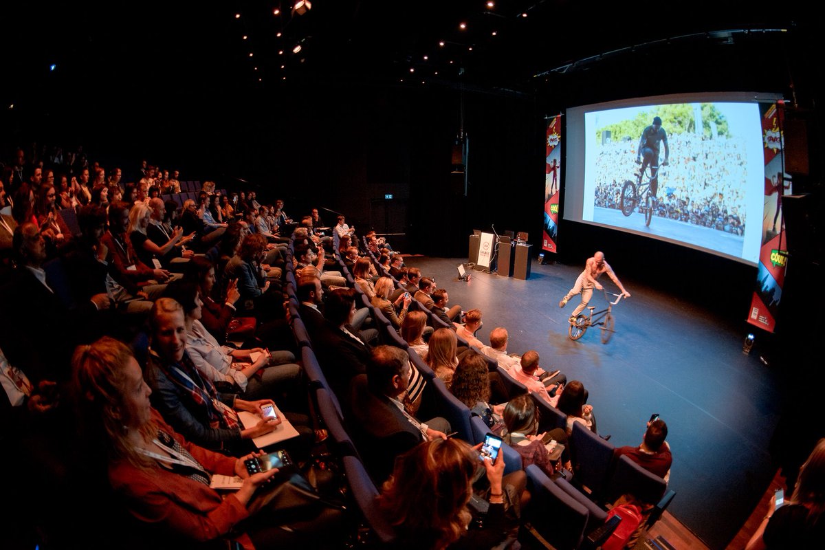 BMX Flatland rider Alex Jumelin showed the depth of his talent this morning at <a href="/savage_int/">Savage</a> in front of top international marketers #fiseworld #savagemktg