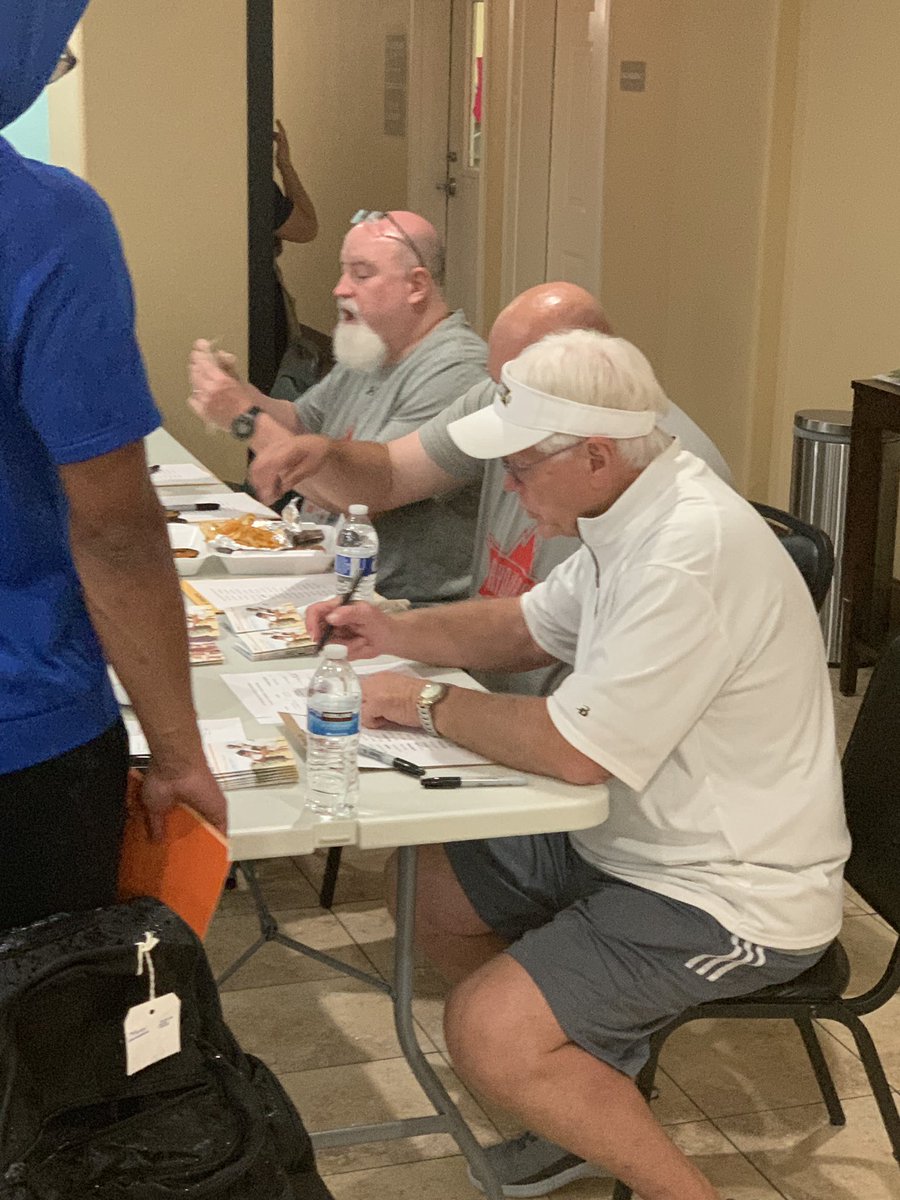 BayouBowlGHFCA's tweet photo. From everyone associated with the @BayouBowlGHFCA we want to thank @DickOlin1 for making it all happen! Thank you for all the scholarships the @ghfcahouston  has been able to generate from the game, you do it all! Already working on the 2020 game! https://t.co/V8ViF7Hwta