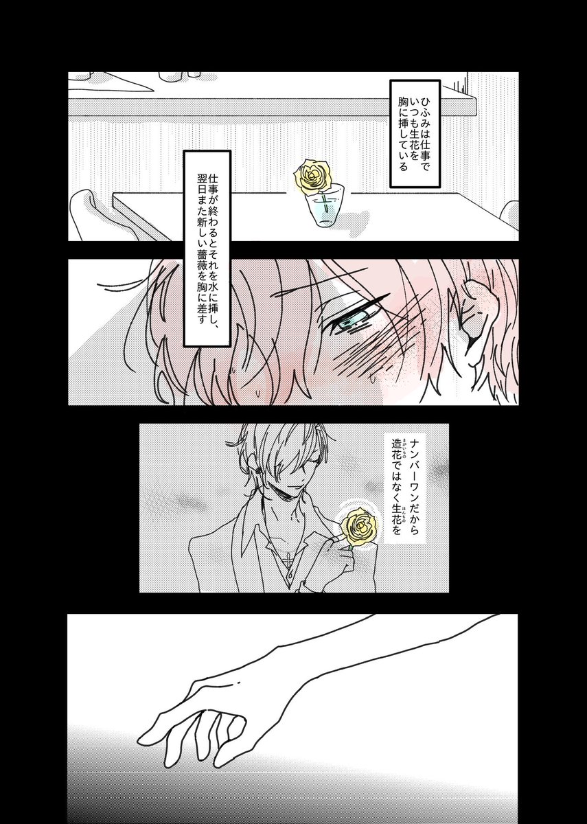 オメガバースα×Ωひふどでニオイについてです
フェロモンてそういうのじゃないとは思うんですけど🙄、一度描いてみたかったので 