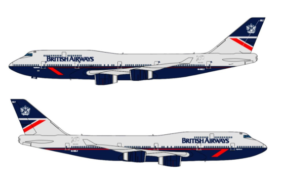 dannyctkemp's tweet photo. Great to see Trump going for the retro 80s-90s British Airways livery for Air Force One https://t.co/iz6xGad5Px