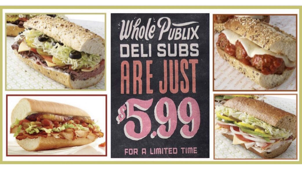 Are Publix Chicken Tender Subs On Sale On Twitter Yes All
