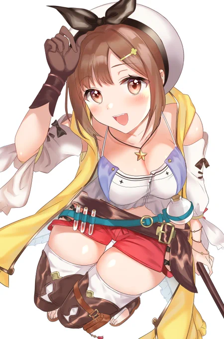 ライザ描きました?
太ももじゃー✨

#ライザのアトリエ  #アトリ絵 