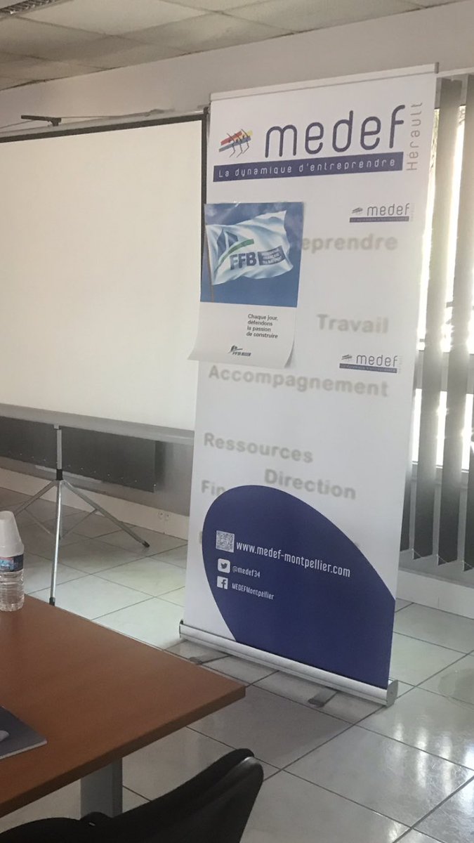 Medef34's tweet photo. Prêt pour accueillir @34FFB dans nos locaux @Medef34 #montpellier pour une formation sur les #reseauxsociaux 👍 Les entrepreneurs connectés sont les bienvenus au @medef #medef #medef34 @MedefOccitanie #ffb34 #ffb @ebp_france #digital @FFB_Occitanie @FFBatiment #artisanbatiment https://t.co/eu9R9PP3vM