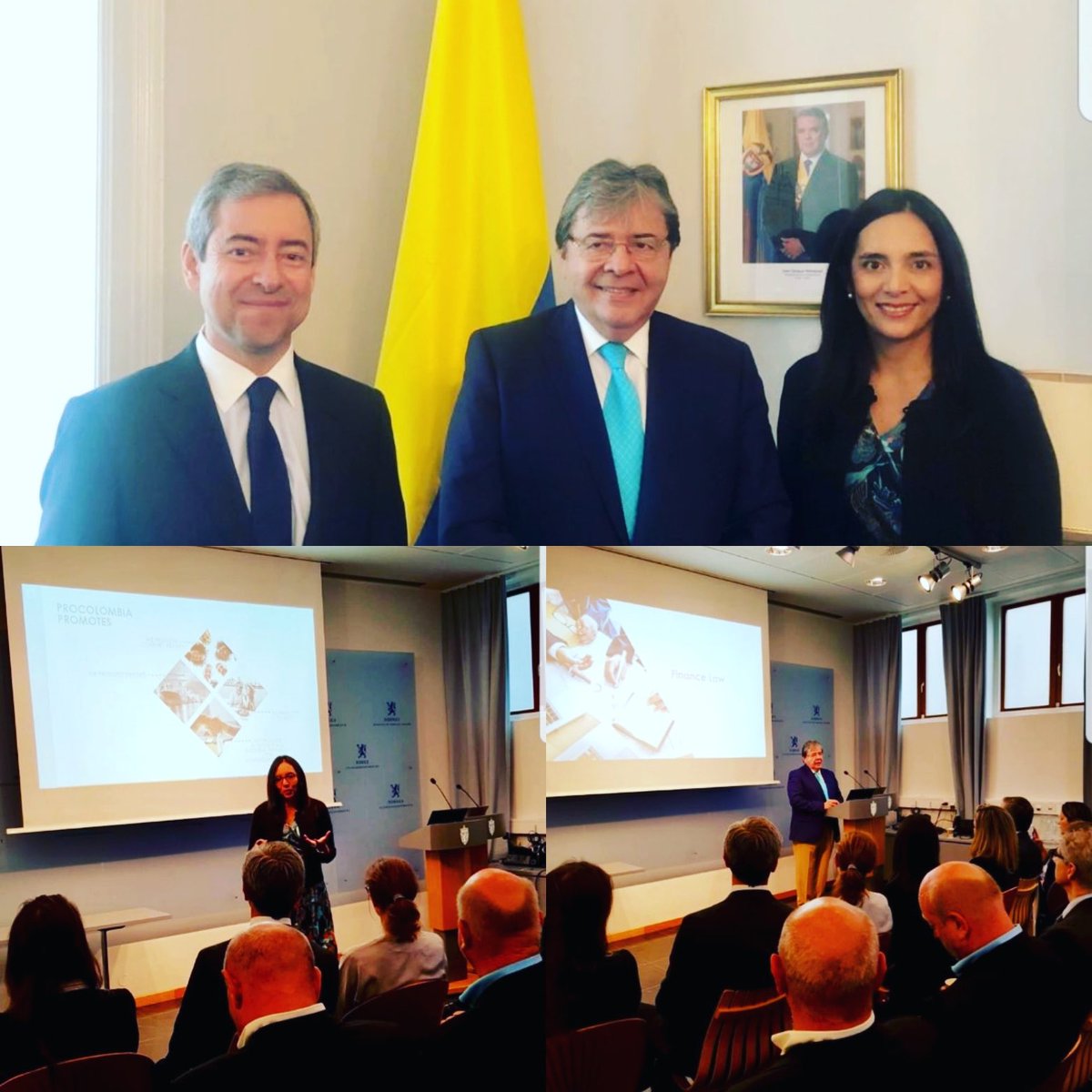 Paola Garcia (@paogbarreneche) on Twitter photo Hoy <a href="/PROCOLOMBIACO/">PROCOLOMBIA</a> en Oslo presentando oportunidades a las empresas noruegas 🇳🇴 de la mano de <a href="/CancilleriaCol/">Cancillería Colombia</a> . En alianza con <a href="/cnccoslo/">Colombian-Norwegian Chamber of Commerce</a> y <a href="/NorwayMFA/">Norway MFA</a> . Proyectos de Ciudad presentados por <a href="/investpacific/">Invest Pacific</a> y <a href="/investinbogota/">Invest in Bogotá</a> . #InvestinColombia #COnectados Hoy <a href="/PROCOLOMBIACO/">PROCOLOMBIA</a> en Oslo presentando oportunidades a las empresas noruegas 🇳🇴 de la mano de <a href="/CancilleriaCol/">Cancillería Colombia</a> . En alianza con <a href="/cnccoslo/">Colombian-Norwegian Chamber of Commerce</a> y <a href="/NorwayMFA/">Norway MFA</a> . Proyectos de Ciudad presentados por <a href="/investpacific/">Invest Pacific</a> y <a href="/investinbogota/">Invest in Bogotá</a> . #InvestinColombia #COnectados