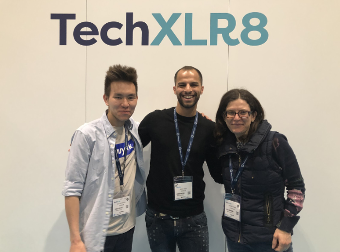 BeMyAppEMEA's tweet photo. Now pitching are New Renaissance Security Data, which gives an opportunity to control Your Digital Identity in the Digital World thought a Decentralized Infrastructure in the Blockchain #HackXLR8 @TechXLR8 @LDNTechWeek https://t.co/muMTd5SziD