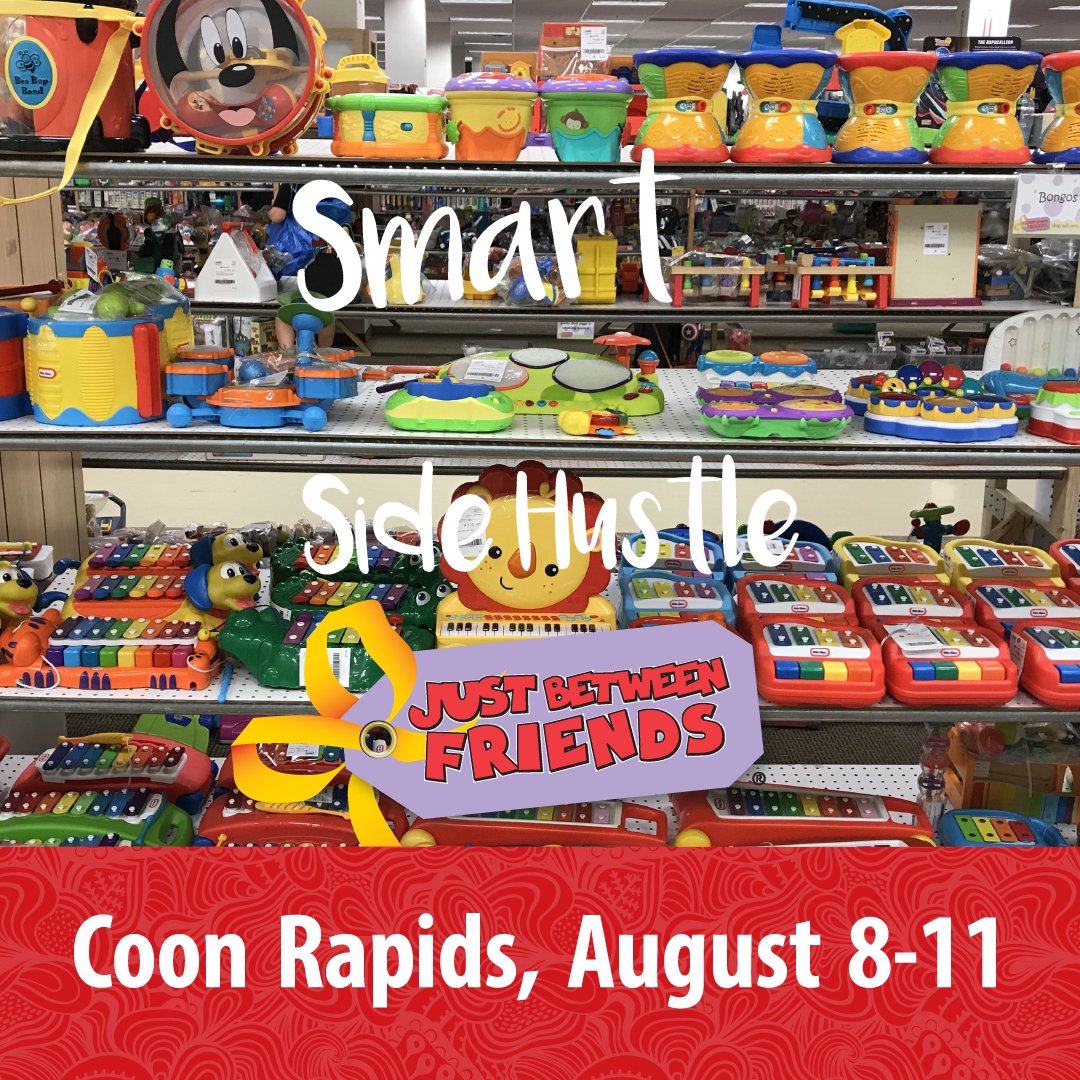 jbfmaplegrove's tweet image. Sell your kids items at JBF Coon Rapids, Aug. 8-11 and save 50% on your consignor ticket for the next 48 hours!