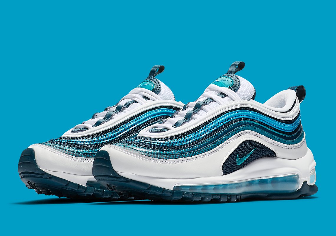 nike air max 97 white nightshade spirit teal