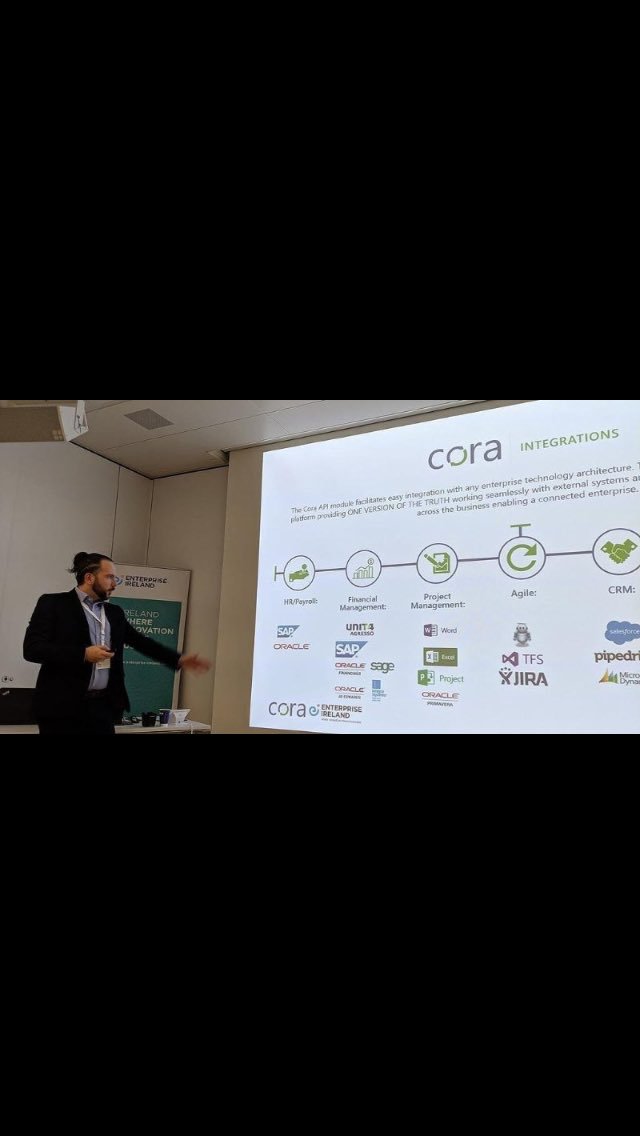 CHensonMK's tweet photo. A pleasure delivering this morning’s presentation to @Entirl in Zug, Switzerland, on all things @corasystems and the great work we do with Pharma and Construction customers. #CoraPPM https://t.co/CvkuGFd7EP